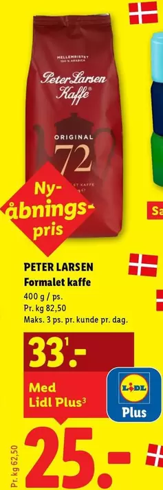 Formålet kaffe