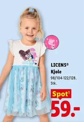 Kjole 98/104-122/128.