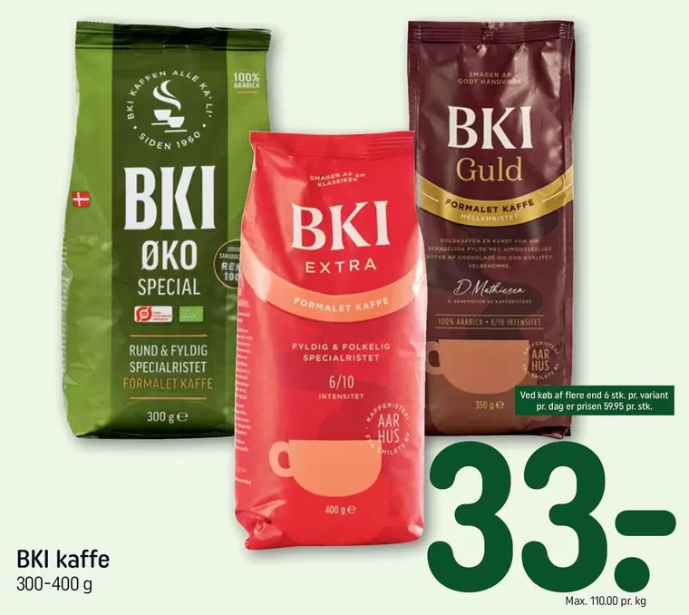 BKI kaffe