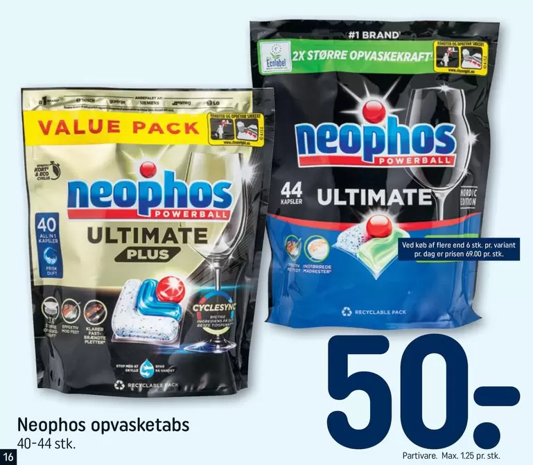 Bosch - Opvasketabs