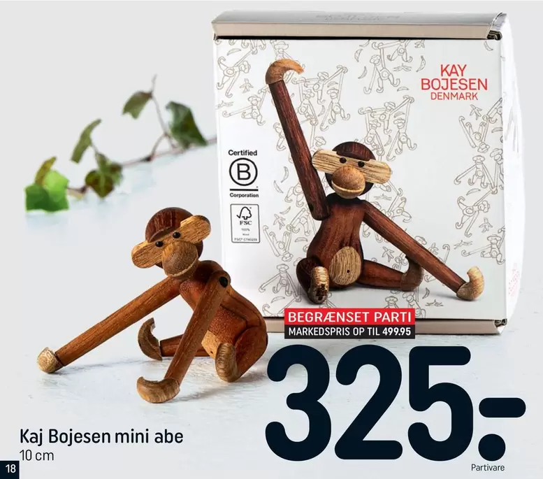 Kaj Bojesen mini abe
