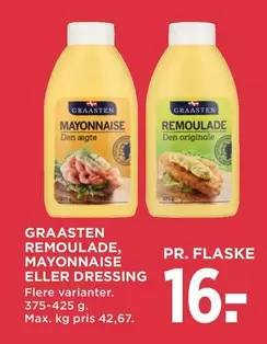 Den - Remoulade, Mayonnaise eller Dressing
