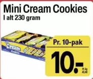 Mini Cream Cookies