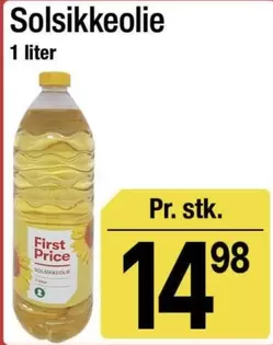 Solsikkeolie