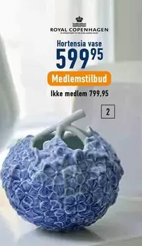 Hortensia - vase