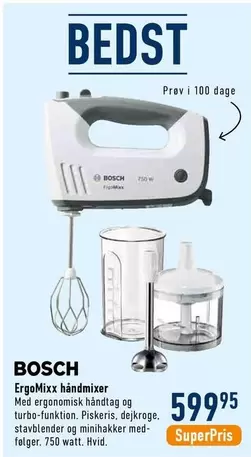 Bosch - ErgoMixx handmixer