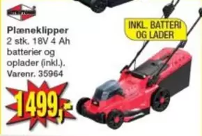 Ryobi - Plæneklipper