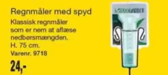 Regnmederaler med spyd