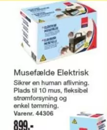 Musefælde Elektrisk Varenr. 44306