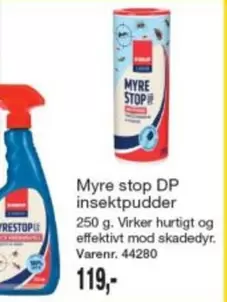 Myre stop DP insektpudder