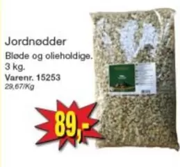 Jordnødder Varenr. 15253