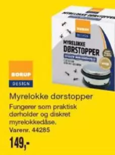 Myrelokke dørstopper
