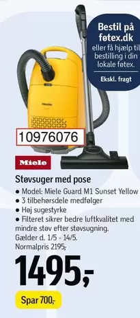 Miele - Støvsuger med pose