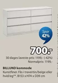BILLUND kommode
