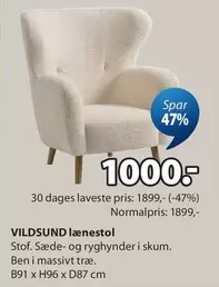 Vildsund lænestol