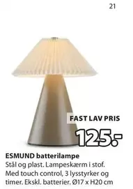ESMUND batterilampe