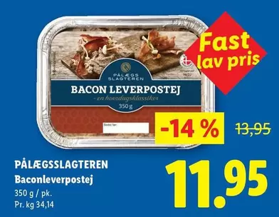Bacon Leverpostej