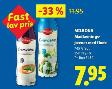 Madlavnings-jævner med fløde