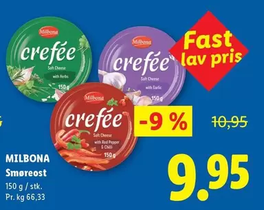 Red - crefee Soft Cheese