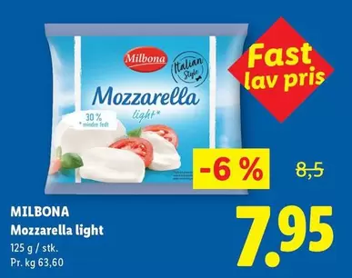 Mozzarella light