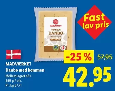 Danbo med kommen