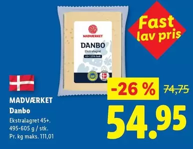Danbo Ekstralagret 45+