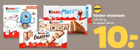 Kinder -  chokolade