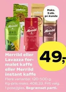 Formalet Kaffe Eller Instant Kaffe