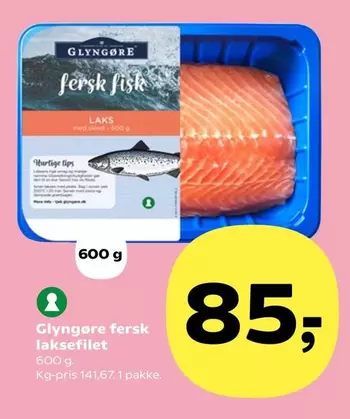Glyngore fersk laksefilet