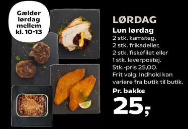 Lun lørdag
