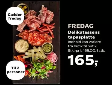 Delikatessens tapasplatte