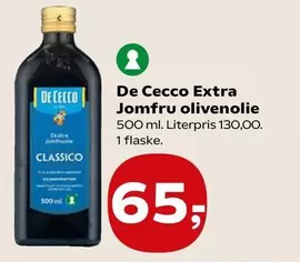 Extra Jomfru olivenolie