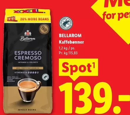 Espresso Cremoso Kaffebønner