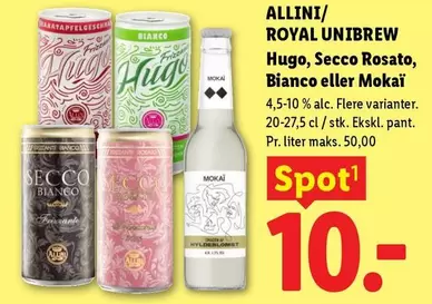 Mokai - Hugo, Secco Rosato, Bianco eller Mokaï