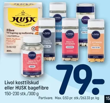 Vita - Kosttilskud eller hagefibre