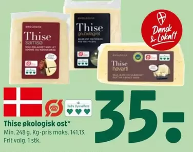 økologisk ost