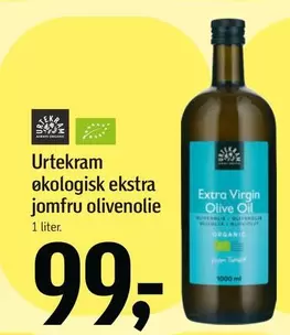 Urtekram økologisk ekstra jomfru olivenolie