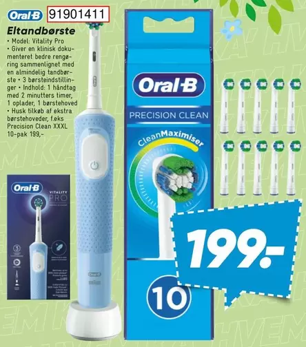 Ring - Oral-B Eltandbørste 91901411