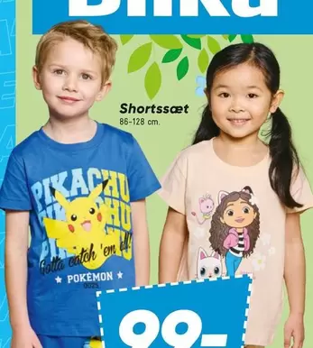 Pokemon - Shortssæt
