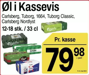 Carlsberg - Øl i Kassevis