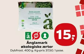 økologiske ærter