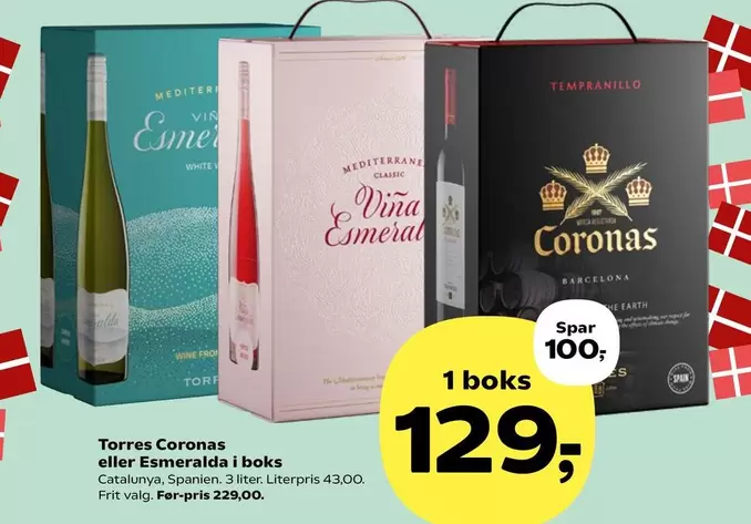 Torres Coronas eller Esmeralda i boks
