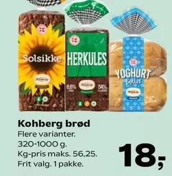 Kohberg brød