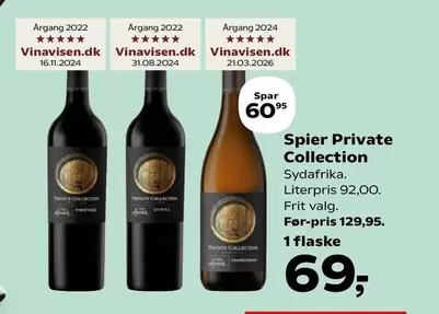 Spier Private Collection Sydafrika