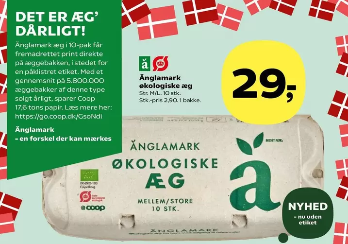 Mark - Økologiske æg