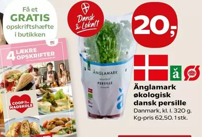 økologisk dansk persille