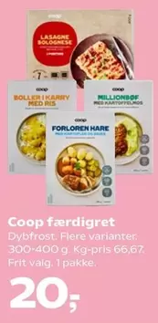 Coop færdigret