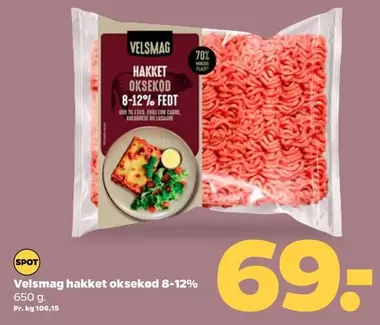 Chili - Hakket oksekød 8-12% fedt
