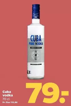 Cuba vodka