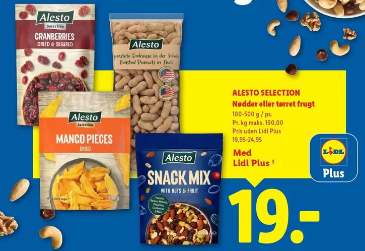 Shell - Alesto Selection Nødder eller tørret frugt